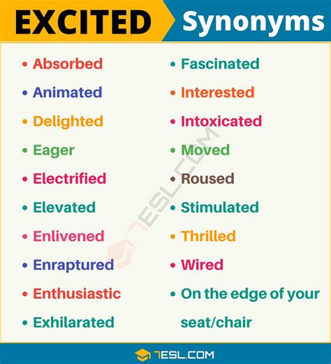 another word for joyful excitement.